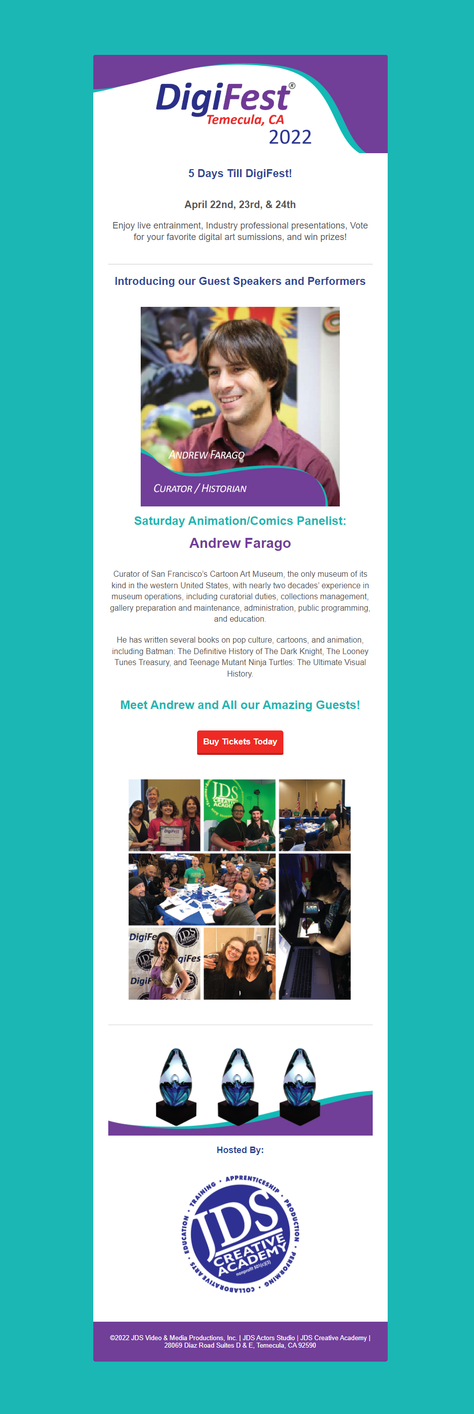 Meet Andrew Farago - 5 Days Till DigiFest!